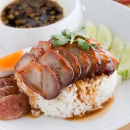 ข้าวหมูแดง (ธรรมดา)