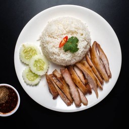 ข้าวคอหมูย่าง