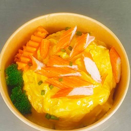 ข้าวไข่ข้นปูอัด