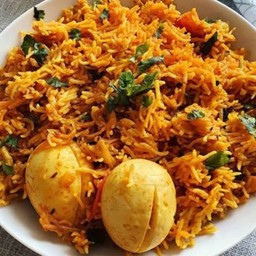 Egg briyani 