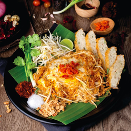 ผัดหมี่มั่ว(ถาด)