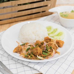 ข้าวยำไก่นัว
