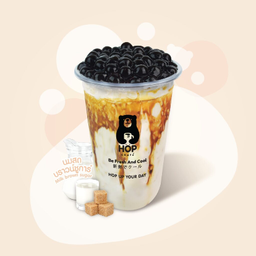 นมสดบราวน์ชูก้า