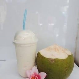 มะพร้าวนมสดปั่น