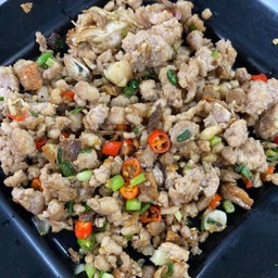 หมูสับผัดปลาเค็ม