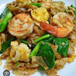 ผัดซีอิ๊วกุ้ง