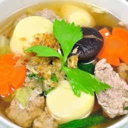 ต้มจืดเต้าฮู้หมูสับ