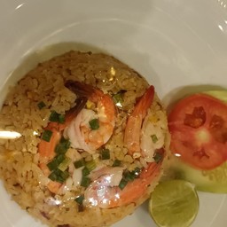 ร้าน Tidbit - ข้าวผัดพริกเสฉวนกุ้ง