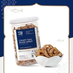 ปลาซิวแก้ว ทอดด้วยน้ำมันรำข้าว