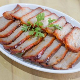 หมูแดงสับ