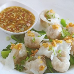 กต.กั้งบ้านเพ - เกี๊ยวปลาลวกจิ้ม