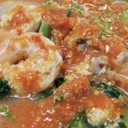 สุกี้กุ้ง แห้ง