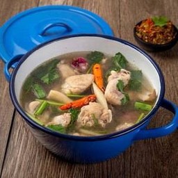Boiled Chicken By The River (Low Uric Acid)