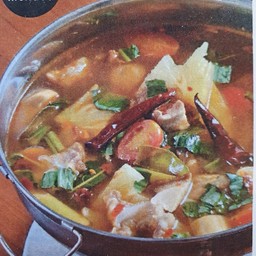 ต้มแซ่บซี่โครงหมูสับปะรด