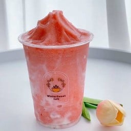 สตอเบอรี่โยเกิร์ต ปั่น