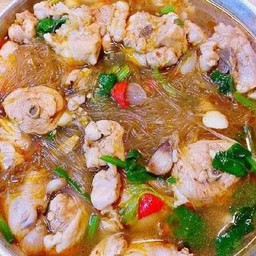 แกงไก่วุ้นเส้น