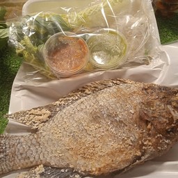 ปลาเผาชุดใหญ่