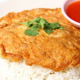 ข้าวไข่เจียวหมูสับ