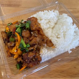 ข้าว พริกแกง หมู