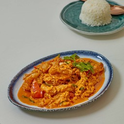 ผัดผงกะหรี่กุ้ง