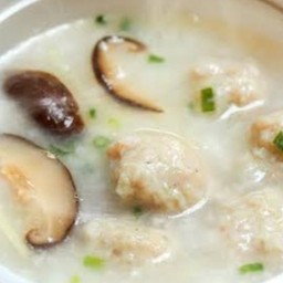 โจ๊กหมูเห็ดหอม