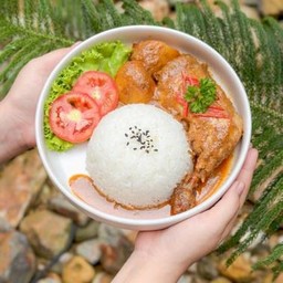 ข้าวมัสมั่นไก่