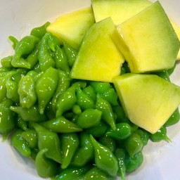 ลอดช่อง แตงไท น้ำกะทิ