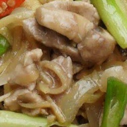 หมูผัดขิง
