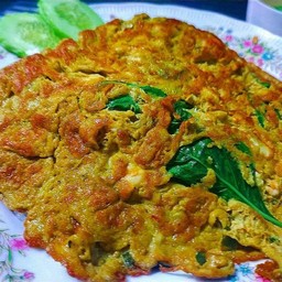 ข้าวไข่เจียวห่อหมกทรงเครื่อง