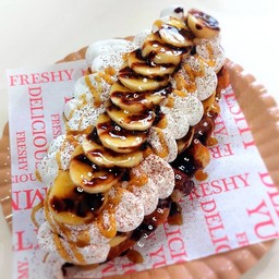 Banoffe double Banana