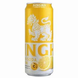 Singha Lemon soda