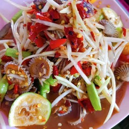 ตำนัวหอยเเครง..(รสเเซ่บ)