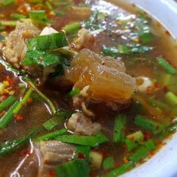 ต้มแซ่บเอ็นแก้วเนื้อ