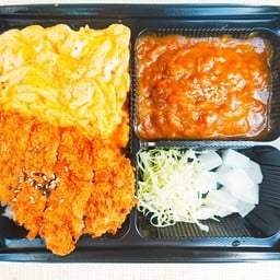 แกงกะหรี่ หน้าไข่คน+หมูทงคัตสึ