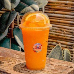 น้ำส้มปั่น (ผสมเนื้อส้ม)