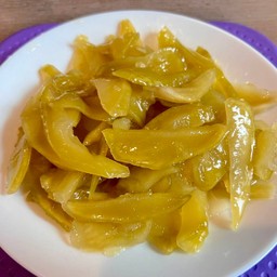 มะม่วงเชื่อม   น้ำเชื่อมใบเตย