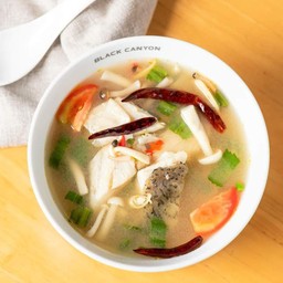 ต้มยำปลากระพง