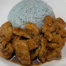 ข้าวหน้าหมู ซอสเทริยากิ