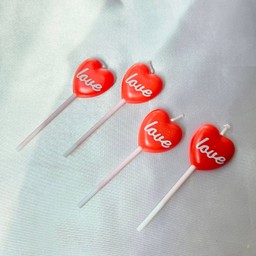 เทียนหัวใจlove 1 เล่ม