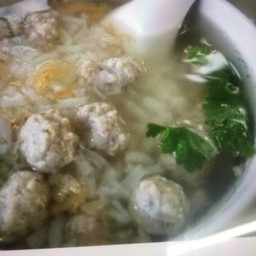 ข้าวต้มไก่สับ