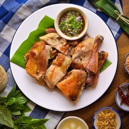 ปิ้งไก่ครึ่งตัว