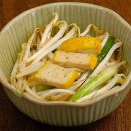 ผัดเต้าหู้ถั่วงอก (เจ)