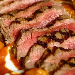 เนื้อท็อปราวน์ดรายเอจย่าง