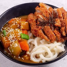 อูด้งแกงกระหรี่หมูคัทซึ