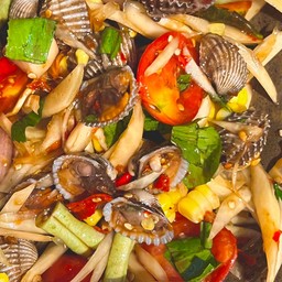 ตำหอยแคง