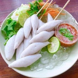 ลูกชิ้นปลารักบี้ ลวกจิ้ม