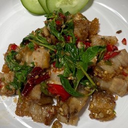 กระเพราะหมูกรอบ ( หมูกรอบ110g )
