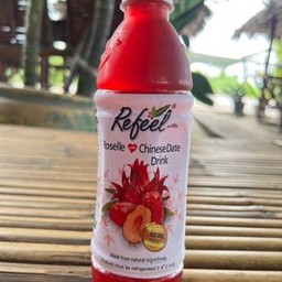 น้ำกระเจี๊ยบผสมพุทราจีน