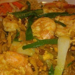 Pad thai gamberi