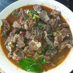 คั่วเครื่องในเนื้อ